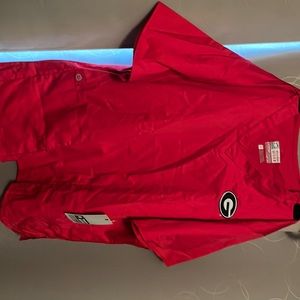 NWT wonder wink University of Georgia Scrub top XL